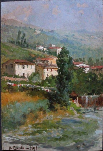 Oreste Costa (1851–1901) - Firenze - Le masse