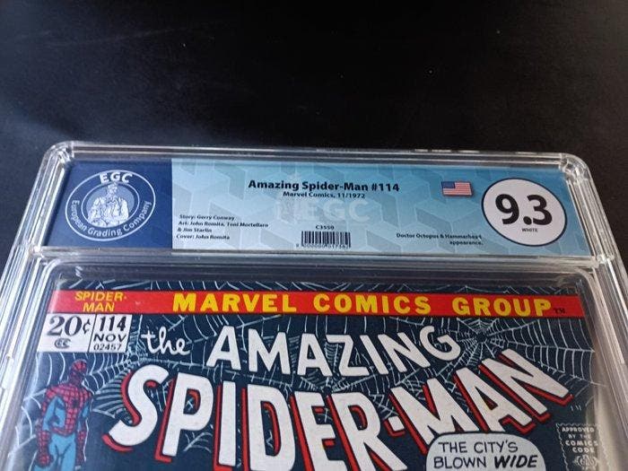 The Amazing Spider-Man #114 - EGC 9.3 - Gang War, Shmang, Livres, BD | Comics