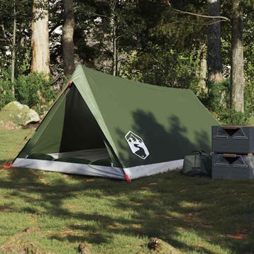 vidaXL Tent 2-persoons waterdicht olijfgroen, Verzenden, Nieuw