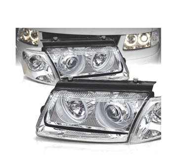 Phares Pour Volkswagen Vw Passat 3B 96-00 Chromé, Verzenden