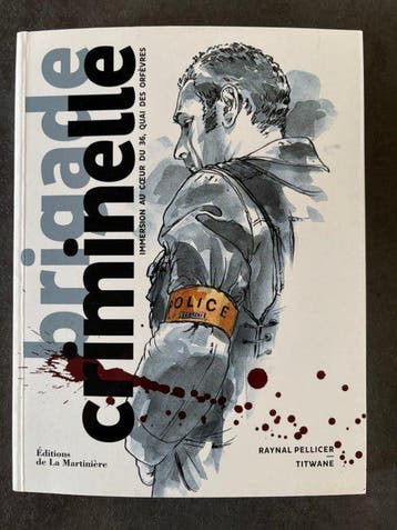Titwane - Brigade Criminelle + dédicace - B - 1 Album -