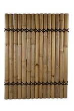 Bamboescherm half rond 120x90cm, Tuin en Terras, Schuttingen, Verzenden, Nieuw