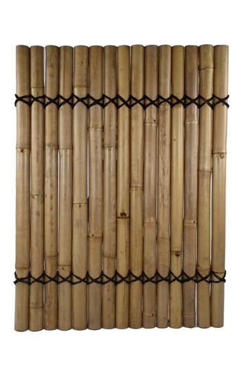 Bamboescherm half rond 120x90cm, Tuin en Terras, Verzenden, Nieuw
