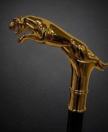Canne de marche - Canne anglaise élégante Jaguar britannique