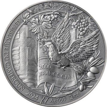 Kameroen. 2000 Francs 2024 The Rescue of Daniel - Bible