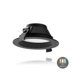 LED Downlight CCT-Switch 11W IP22 Zwart - 13,4 cm, Verzenden, Nieuw