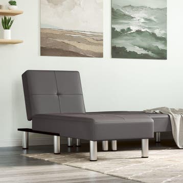 Chaise Longue Grijs | Retour Deal | -34% Korting, Verzenden