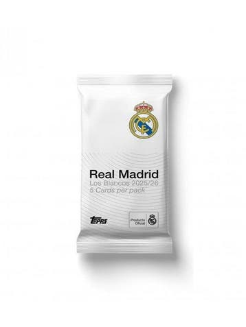 Topps - 1 Booster pack - Topps Los Blancos Real Madrid, Nieuw