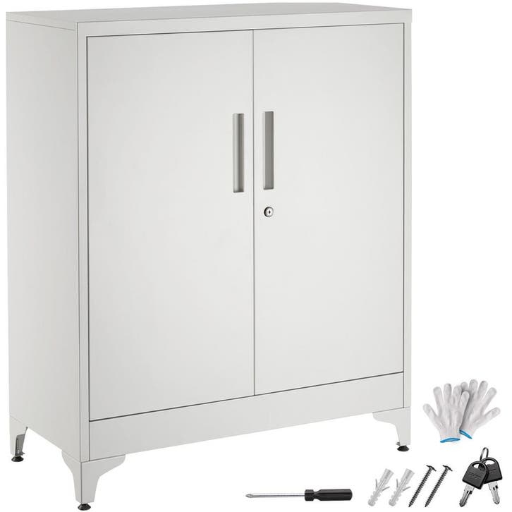 Blake archiefkast, magneetsluiting, 2 verstelbare planken, Huis en Inrichting, Kasten | Roldeurkasten en Archiefkasten, Verzenden