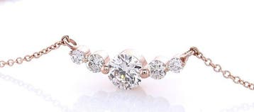 Zonder minimumprijs - Ketting met hanger - 14 karaat