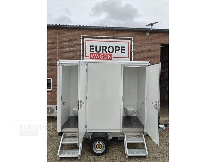 GLOBAL Vacuum toiletwagen 1-1-1 GLOBAL rechtstreeks van de i, Autos : Divers, Remorques, Enlèvement