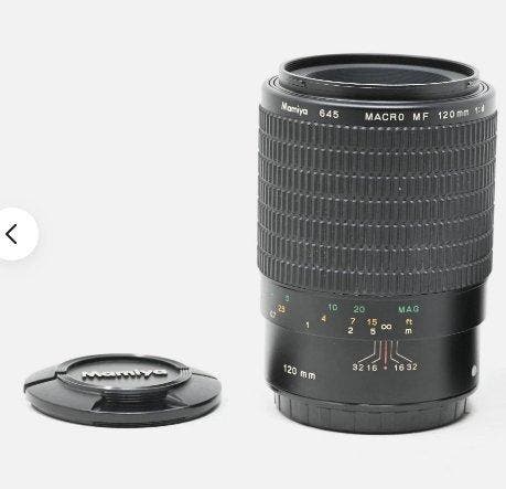 Mamiya Macro MF 120mm 1:4 Macrolens, Audio, Tv en Foto, Fotocamera's Analoog