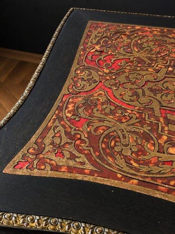 Speeltafel - Boulle-inlegwerk