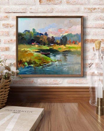 Yuriy Suprunchuk (1961) - On the left bank of the river