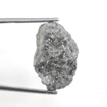 Diamant 10,85 ct grijze ruwe, rauwe, rustieke diamant- 2.17