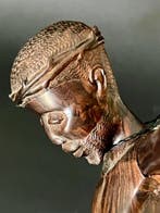 Crucifix - Exotisch hout - 1930-1940 - Corpus Christi - 30