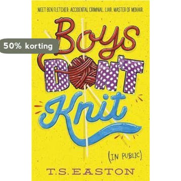 Boys Dont Knit 9781471401473 T S Easton, Verzenden, Gelezen, T S Easton