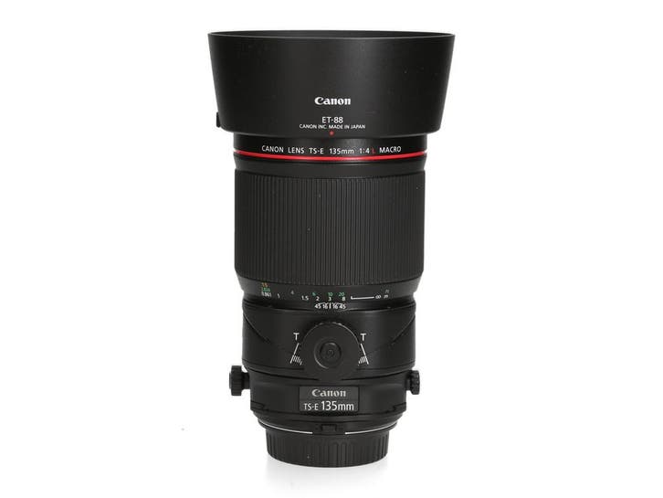 Canon TS-E 135mm f/4 L Macro - Macrolens - 1 jaar garantie, Audio, Tv en Foto, Foto | Lenzen en Objectieven, Zo goed als nieuw