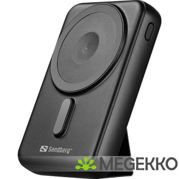 Sandberg Mag Wireless Powerbank 10000 10000 mAh Draadloos, Verzenden