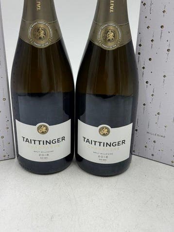 2018 Taittinger - Champagne - 2 Bouteille (0,75 l)