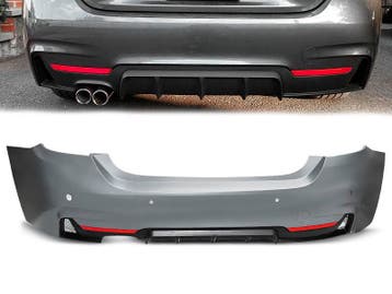 Achterbumper | geschikt voor BMW | 4-serie Cabrio 14- 2d cab, Verzenden