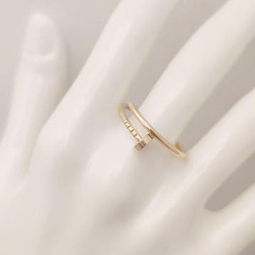 Cartier - Bague - 18 carats Or jaune - juste un clou, Handtassen en Accessoires, Ringen, Nieuw