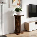 vidaXL Plantenstand 2 pcs Gerookte Eik 25 x 25,5 x 60,5 cm, Verzenden