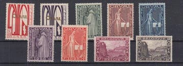 Belgique 1928 - année 1928 complète - OBP : 258/266 ,, Timbres & Monnaies, Timbres | Europe | Belgique