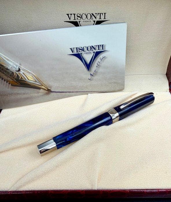 Visconti - Opera Deep Blue - Roller balpen, Verzamelen, Pennenverzamelingen