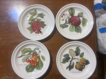 portneirion - Susan Willians-Ellis - Plat (4) - Botanica -, Antiek en Kunst