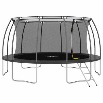 vidaXL Trampolineset rond 150 kg 488x90 cm, Verzenden