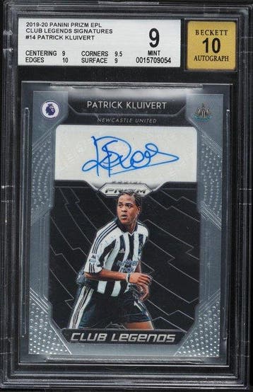 2019-20 Panini Prizm EPL - Club Leagends Signatures -, Verzamelen, Nieuw