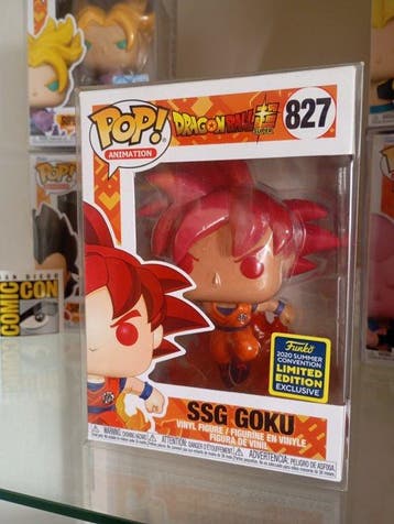 Funko - Funko Pop - Dragon Ball Super - SSG Goku #827 - 2020