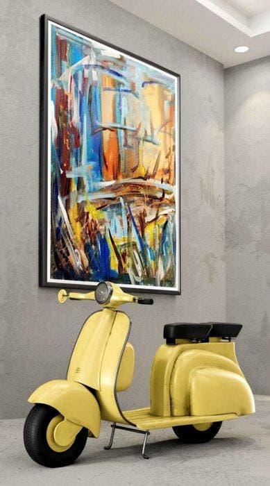 Luc Mora - Colour reflections - XXL, Antiek en Kunst, Kunst | Designobjecten