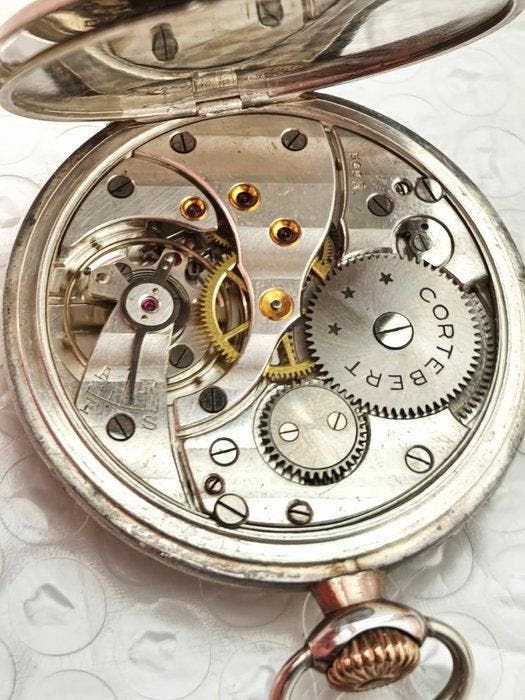 Viking - Pocket watch Ankeruhr - silver 0.800 - legendary, Handtassen en Accessoires, Horloges | Heren