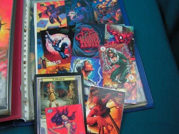 Large lot of Promo Cards / Sheets Comics / Fantasy / SCi Fi, Nieuw