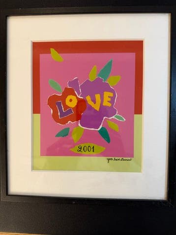 Yves Saint Laurent (1936-2008) - LOVE