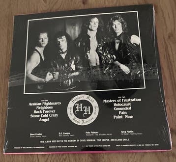 Hammer Head - Rock Forever - LP album (op zichzelf staand, Cd's en Dvd's, Vinyl Singles, Nieuw in verpakking