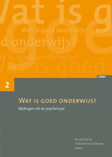 Wat is goed onderwijs? 2 9789059312050, Boeken, Verzenden, Zo goed als nieuw