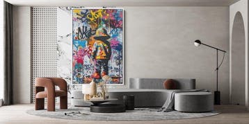 Dine Chanima (XX-XXI) - (XXL) Giant Lego Graffiti Mirage
