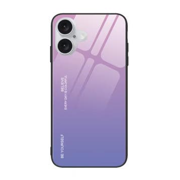 iPhone 13 Mini Hoesje Gradient - TPU en 9H Glas - Shockproof, Verzenden