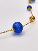24 karaat - Murano-glas, Geel goud - Halsketting - 24 kt, Antiek en Kunst