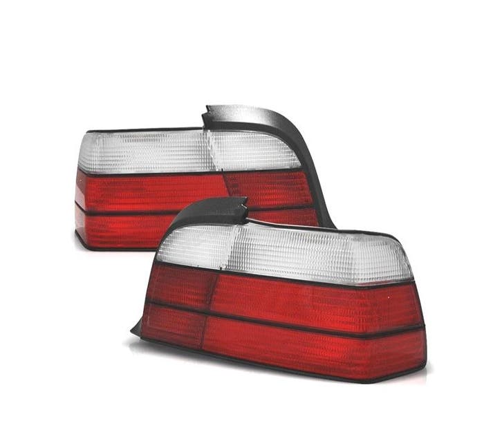 FEUX ARRIÈRE BMW E36 LOOK M3 ROUGE BLANC, Autos : Pièces & Accessoires, Éclairage, Envoi