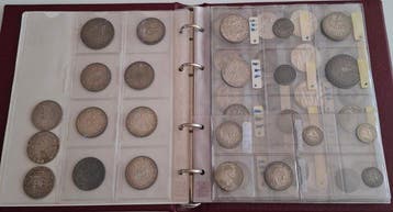 Duitsland. Nice collection of silver coins from old german