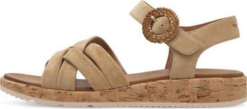 Tamaris Core Dames Sandalen - TAN - Maat 40 (Damesschoenen), Verzenden, Nieuw