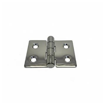 Bieden: Osculati Polished Stainless Steel Marine Hinge - 38, Ophalen of Verzenden