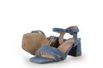 Manfield Sandalen in maat 37 Blauw, Kleding | Dames, Schoenen, Sandalen of Muiltjes, Manfield, Gedragen, Verzenden