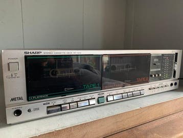 Sharp - RT-1010 Dual Stereo Audiocassette deck