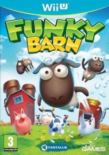 Funky Barn (Wii U Games), Games en Spelcomputers, Games | Nintendo Wii U, Ophalen of Verzenden, Zo goed als nieuw