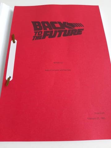 Back to the Future - Full Screenplay Film Script +, Nieuw